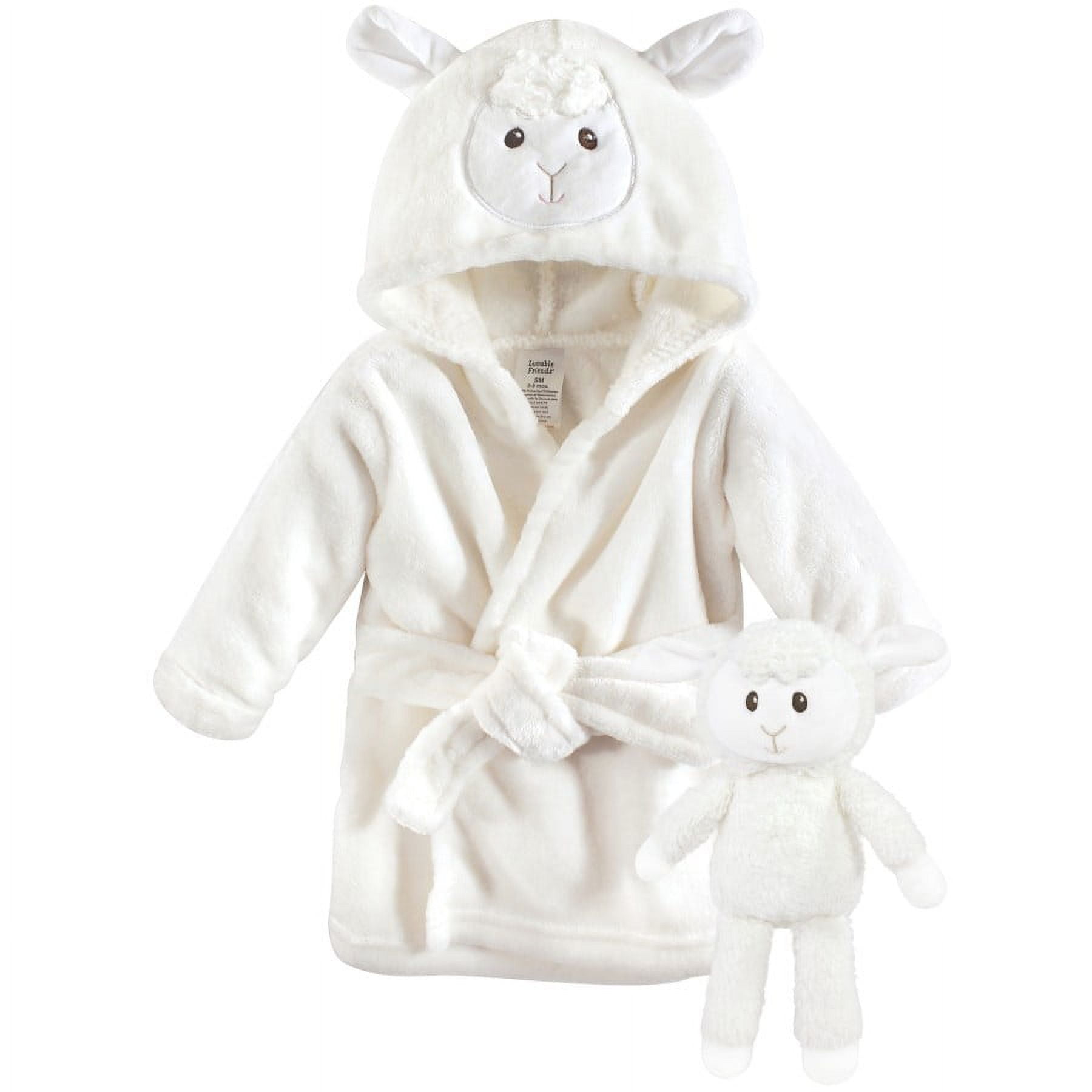 Hudson Baby Plush Pool and Beach Robe Cover-ups, Scuba Duck