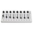 thumbnail image 1 of YIWENG Controlador midi BT,Control MIDI Consola de mezcla MIDI con 43 botones 8 perillas 8 pulsadore, 1 of 9