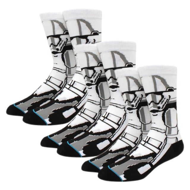 Calcetines de algodón AeroX SockStarWar05 Tropper 3 Pares 6.5-10.5US