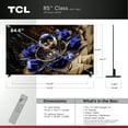 thumbnail image 2 of TCL 85-Inch X11K Series QLED 4K Smart QD-Mini LED TV with Google TV (2025 Model) Halo Control System, LD14000 Precise Dimming Series, HDR 6500 Nits Peak, Audio by Bang & Olufsen, 2 of 27