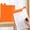 Orange, variant on Plastic File Folder A4, Lightweight Portable Document Organizer with Snap Closure for Office, Waterproof Expandable Pouch for Homework Daily Commute, Light Blue