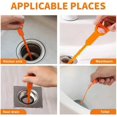 thumbnail image 5 of Drain Snake Drain Clog Remover Tool 4 Pack 20 Inch Flexible Hair Removal for Sink Shower Tub and Toilet with Grip Handle Easy Use Kitchen Bathroom Pipe Cleaner-, 5 of 6