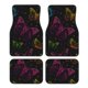 thumbnail image 1 of Fotbe Butterfly Juego de 4 Tapetes para Auto con Estampado – Alfombrillas de Goma Reforzada, Diseño Antideslizante, Protección para Todo el Año – Vehículos, Autos, Camionetas y SUVs, 1 of 7