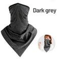 thumbnail image 2 of Cooling Cycling Face Mask Scarf Neck Protecition Magic Scarf Outdoor UV Protection Headband Cap Ice Silk Fast Dry Riding Triangle Scarf Windproof Neck Wrap Men Women, 2 of 6