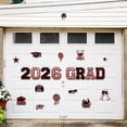 thumbnail image 5 of 2026 Graduation, Car Decorations, Magnetic Cutouts, Grad Party Decor, 20 Pack, Red Star Accents, Outdoor Indoor Venue, 5 of 6