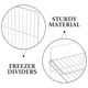 thumbnail image 3 of unbranded 2Ud Separadores De Estantes Metálicos Para Cocina Y Congelador Resistentes, 3 of 8