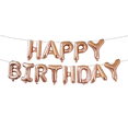 thumbnail image 1 of Kit de globos metálicos con letras Happy Birthday  color Coral, 1 of 5