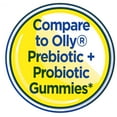 thumbnail image 5 of Equate Probiotic + Prebiotic Dietary Supplement for Adults, Peach, 30 Gummies, Compare to Olly Prebiotic + Probiotic Gummies, 5 of 10