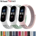 thumbnail image 2 of Correa de nailon para xiaomi mi band, pulsera deportiva para modelos 7, 6, 5, 4 y 3, 2 of 4