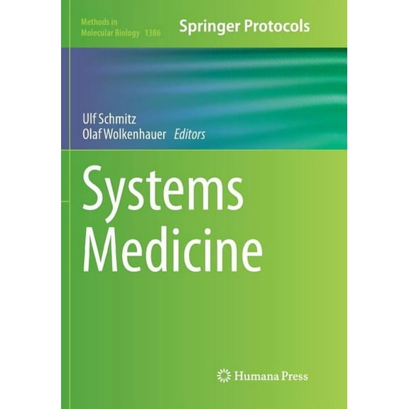 Methods in Molecular Biology Systems Medicine, Book 1386, (Paperback)