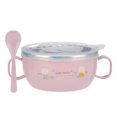 thumbnail image 1 of Baby Feeding Baby Bowl Stainless Steel Insulation Bowl Spoon Set Children Tableware, 1 of 1