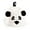 Panda, variant on Rusher Panda Children's Sauna Hat with Ears 100% Sheep Wool Bath Hat for Kids Girls Boys Felt Banya Cap for Bath House Hair and Head Protector Sauna Accessories, One Size, White Black