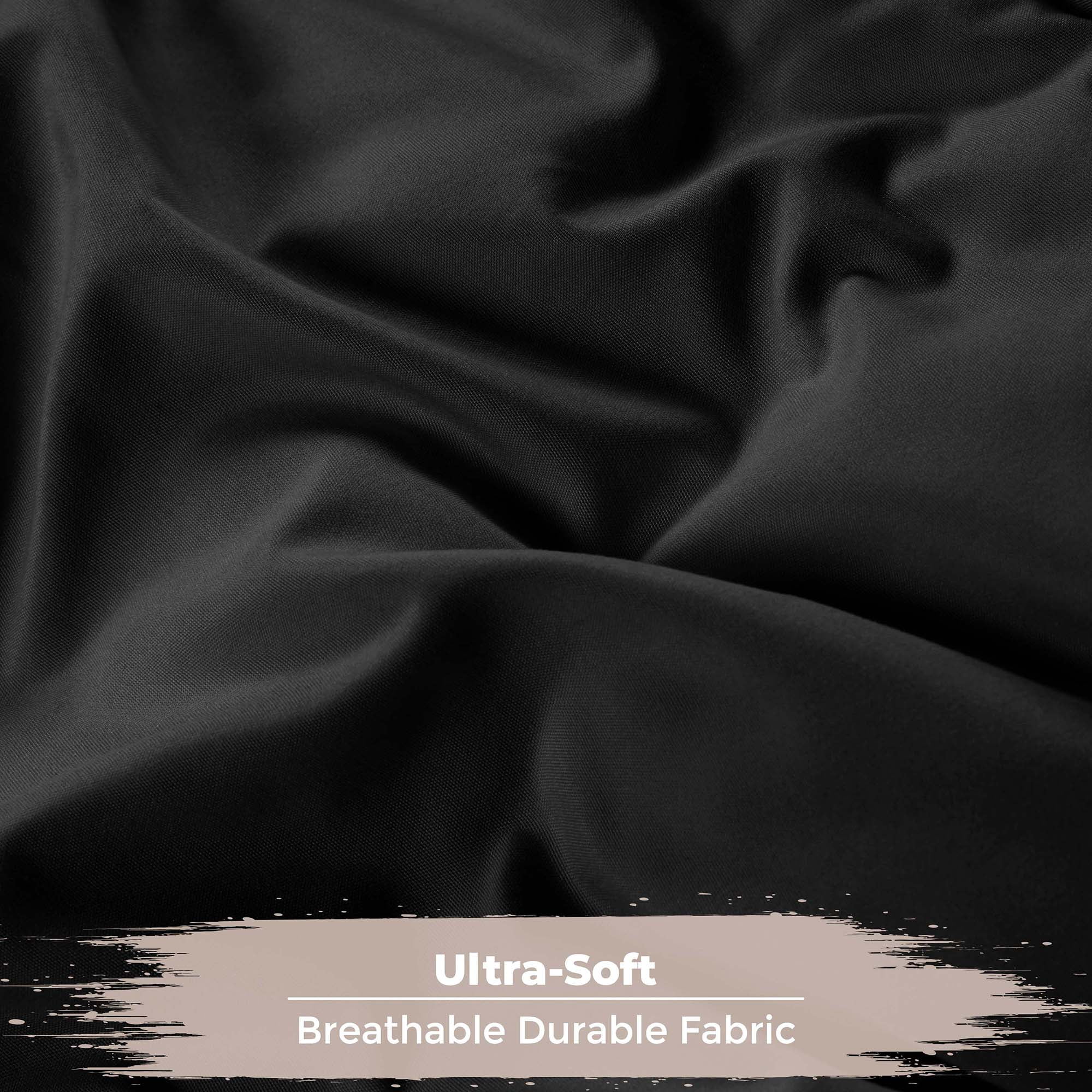 Superior Reversible Down Alternative Comforter, Twin/Twin XL, Black