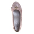 thumbnail image 6 of Badgley Mischka Girls Dress Shoes (Little Kids, Sizes 11–4), Blush, Size: 3, 6 of 7