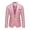 Pink, variant on Babysbule Women's Tops, Jackets& Coat Fashion Men's Stylish Casual Solid Blazer Business Wedding Party Outwear Coat Suit Tops