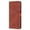 Brown, variant on Premium Wallet Case for Samsung Galaxy S23 Plus, Luxury PU Leather Flip Folio Cover with Card Slots Holder + Kickstand + Magnetic Clasp Glossy Case Soft Silicone Shockproof Protection Case,Red