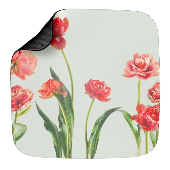 Staples TECH Non-Skid Mouse Pad PINK FLORAL (ST63283)