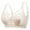 Beige, variant on Women's Ultra-thin Lace Bra without Steel Ring Breast Front Opening Feeding Bra On Beige 36/80BC(36/80BC)