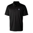 thumbnail image 2 of Men's Cutter & Buck Black Northwestern Wildcats Prospect Eco Textured Stretch Recycled Polo, 2 of 3