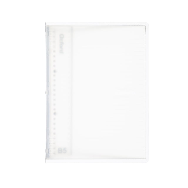 CUADERNO OXFORD RELLENABLE, B5 (20 x 27.5 cm) TRANSPARENTE