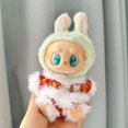 thumbnail image 1 of Ropa para muñecas con colgante de Labubu, generación 2, serie Labbu Sit Party Macaron, muñeca de vinilo Kawaii, lindo accesorio, regalos sorpresa, 1 of 5