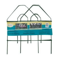 Panacea 89314 Gothic Folding Fence, Green