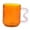Orange, variant on Colorful Glass Mug 450ml/15oz with Ear Handle Water Tumbler Cup Drinkware Latte Mug Borosilicate Coffee Mug for Milk Birthday
