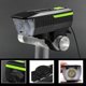 thumbnail image 1 of Xanes Xl39 600lm 2 In 1 140db Horn Bike Usb Recharable 3 Modes Warning Nigh, 1 of 3