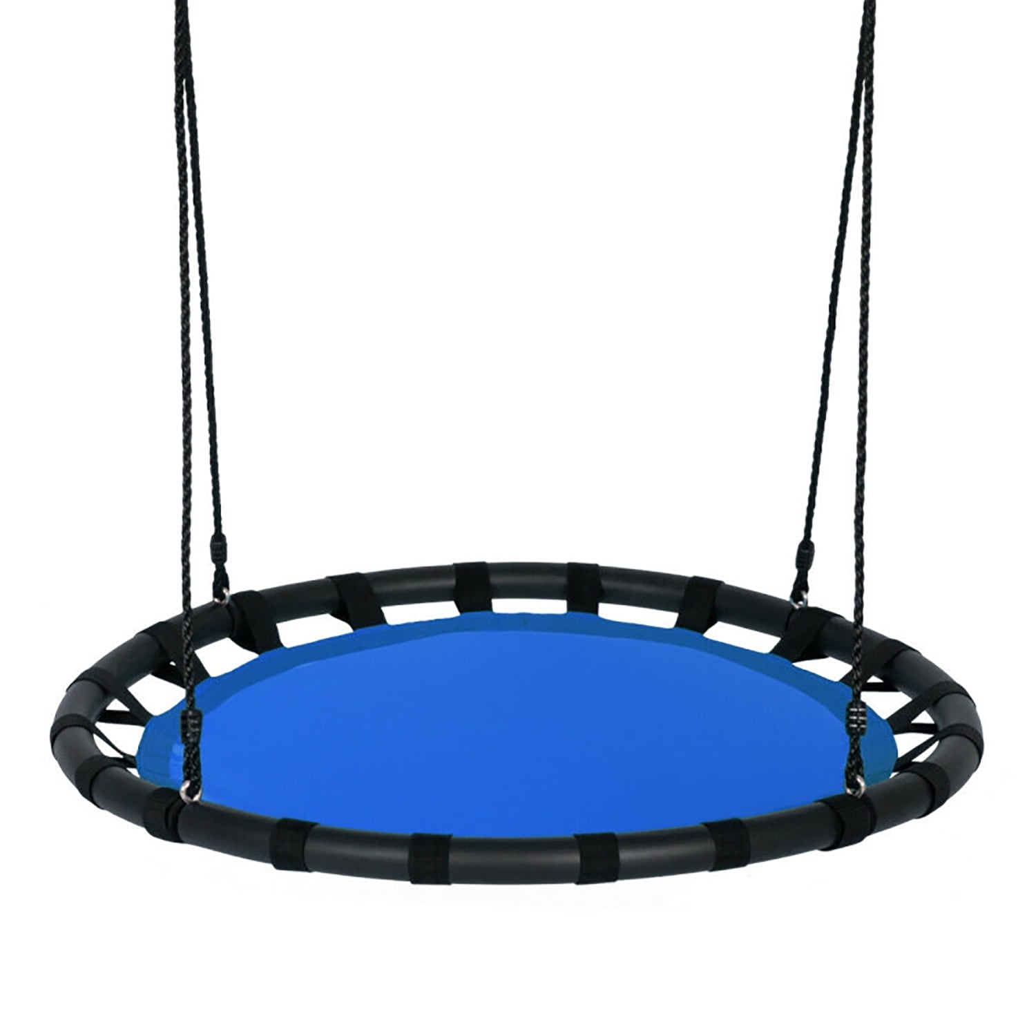 CIPACHO 40" Flying Saucer Round Kids Swing, Indoor Outdoor Play for Kids, Blue