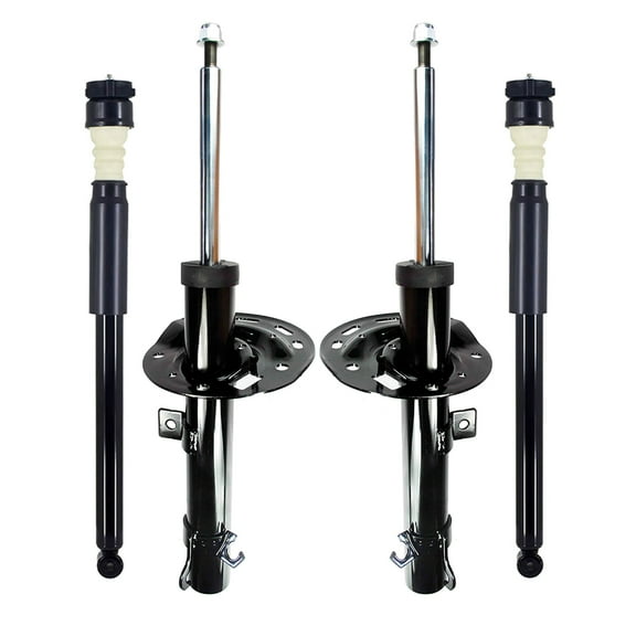 Set of 4 Front Suspension Strut Assembly-Rear Complete Shock Absorber Kit For 2006 2007 Ford Focus
