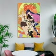 thumbnail image 6 of Japen Fan Service Anime Panty & Stocking with Garterbelt Poster Painting On Canvas Wall Art Poster Scroll Picture Print Living Room Walls Decor Home Posters 12x18inch(30x45cm), 6 of 6