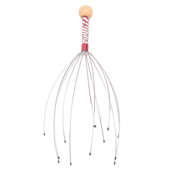 Metal Finger Neck Scalp Head Stress Relax Massage Massager