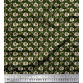 thumbnail image 1 of Soimoi Rayon Fabric Artistic Floral Decor Fabric Printed Yard 56 Inch Wide, 1 of 3