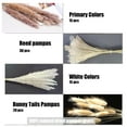 thumbnail image 2 of WKFSBLS 80 Stems Pampas Grass Boho Home Decor 17 inch Natural Dried Flowers Boho Decor for Farmhouse Wedding Boho Wall Bathroom Office Kitchen, 2 of 8