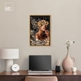 thumbnail image 3 of Golden Butterfly Goddess Canvas Glam Women Art by Art Remedy, Gold Frame, 16" x 24", 3 of 7