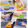 thumbnail image 4 of Bxaolu Microfiber Cleaning Cloths 5 Pack, Premium 12x 12 inch Microfiber Towel for Cars, Ultra Absorbent Car Washing Cloth, Lint Free Streak Free Wash Cloths for Car, Kitchen, and Window, 4 of 7