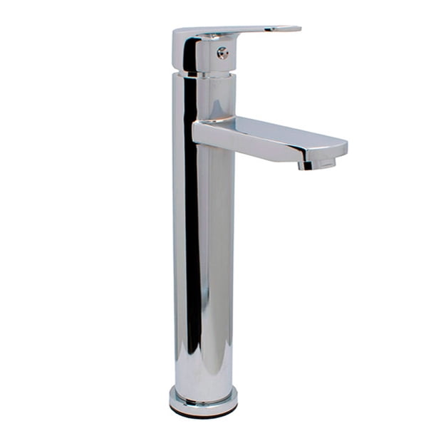 Monomando Alto Para Lavabo U Ovalin Baño Rubinett Acero Inoxidable 304 Cromado