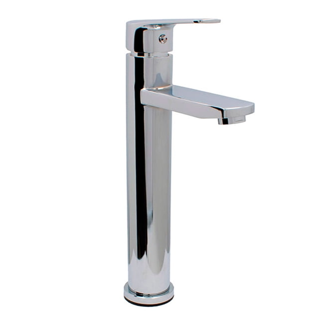 Monomando Alto Para Lavabo U Ovalin Baño Rubinett Acero Inoxidable 304 Cromado