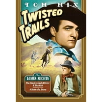 Tom Mix Twisted Trails (DVD), Alpha Video, Western