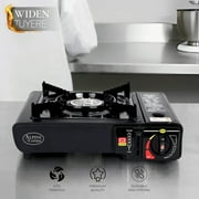 Alpine Cuisine Portable Gas Stove Compact Lightweight Indoor Outdoor Cooking AI38263