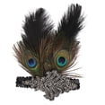 thumbnail image 1 of Diadema de plumas, accesorio para disfraces, diadema para fiestas, 1 of 9