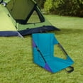 thumbnail image 3 of Colaxi Floor Chair Folded Seat Cushion with Adjustable Straps Sit Mat Folding Chair Stadium Seat Cushion for Bleacher Outing Outdoor, 3 of 9