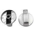 thumbnail image 3 of 2PCS Rotary Switches Round Knob Stove Burner metal fire switch Oven Kitchen Parts Handles Metal Fire Switch Button, 8mm, Type 1, 3 of 8