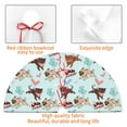 thumbnail image 4 of Yiaed Cute Pug Dogs Print Christmas Tree Skirt , Tree SkirtsTree Mat for Christmas Winter Holiday Indoor Decorations-48", 4 of 7