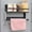 B, variant on Boovnll Folding Kitchen Refrigerator Magnetic Shelf Magnetic Wall Mounted Shelf Clingfilm Bag Seasoning Bottle Storage Shelf