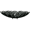 thumbnail image 2 of Bergamo Art 25" Aluminum Long Decorative Metal Bowl in Black, 2 of 5
