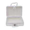 thumbnail image 2 of tasrioml Vintage Rattan Woven Storage Case Makeup Holder Suitcase Sundries Organizer Box, 2 of 5