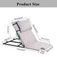 thumbnail image 2 of Lifting Bed Backrest - Adjustable Bed Wedge Mattress, Patient, Pregnant Women to Sitting and Sleeping Positioning Assistance, Steel Frame, 2 of 9