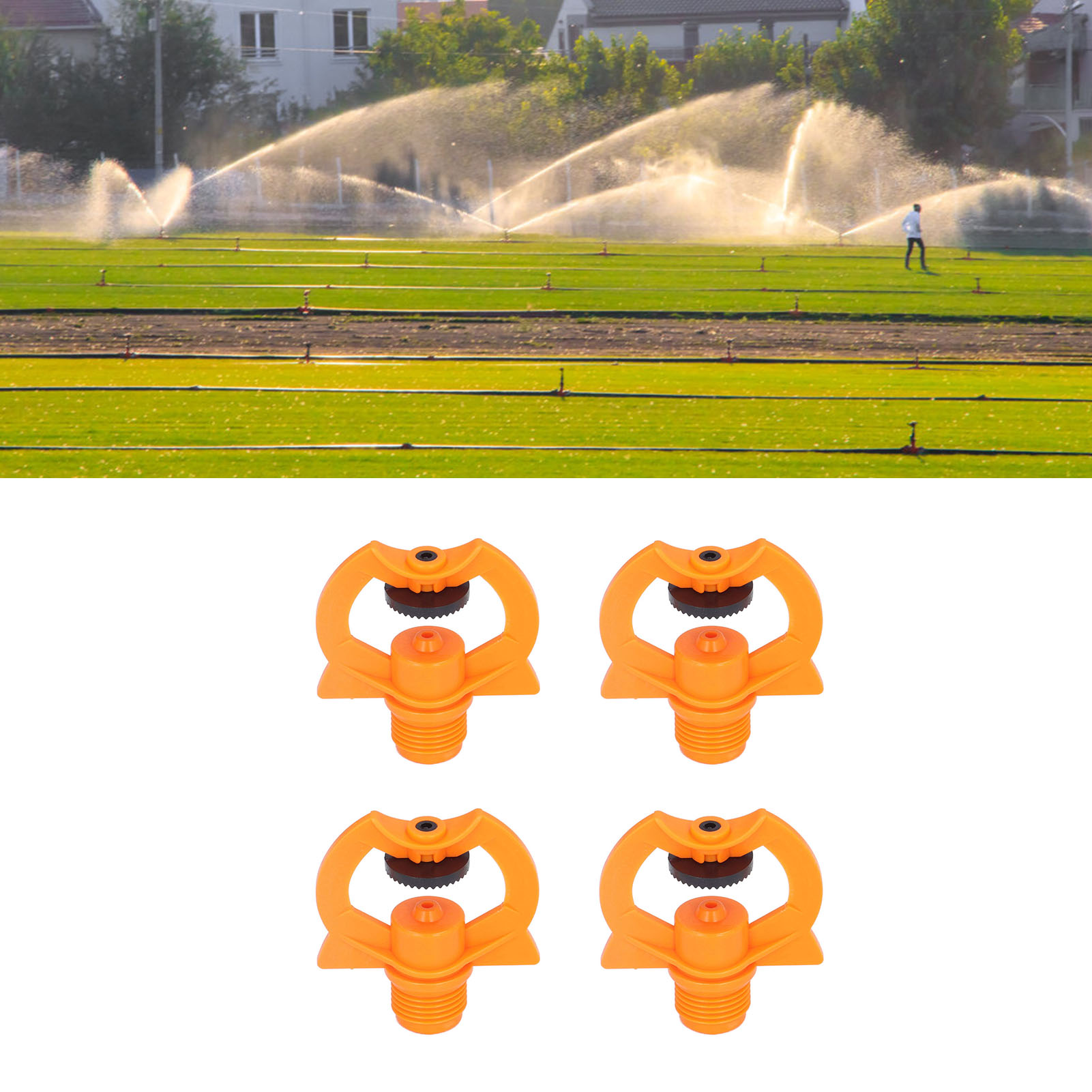 Biitfuu Garden Nozzle G1 Male Thread External Teeth Sprayer Centrifugal  Irrigation Lawn Sprinkler Spray Head Sprinklers 並行輸入 