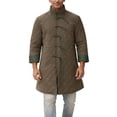 thumbnail image 1 of Manteau à Col Montant Style Rétro Décontracté Automne et Hiver pour Hommes, 1 of 4